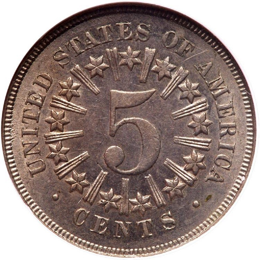 1867-5c-Shield-Nickel-With-Rays-#9